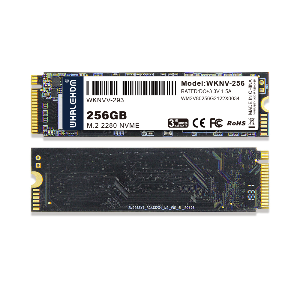 WKNV-256GB M.2 PCIe NVMe SSD - 256GB Solid State Drive -