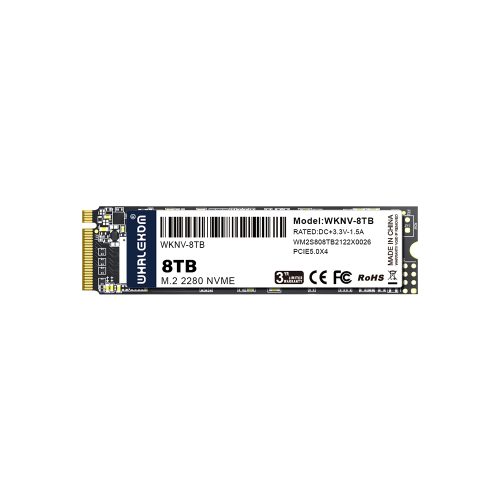 WHALEKOM 8TB M.2 PCIe 5.0 NVMe SSD 2280 M Key
