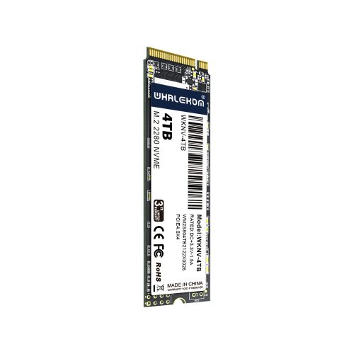 4TB M.2 2280 PCIe 4.0 NVMe SSD side view