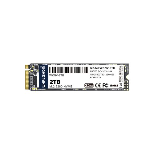 WHALEKOM 2TB M.2 PCIe 5.0 NVMe SSD 2280 M Key