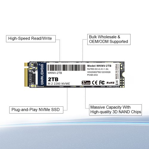 Gen5 NVMe SSD M.2 connector detail