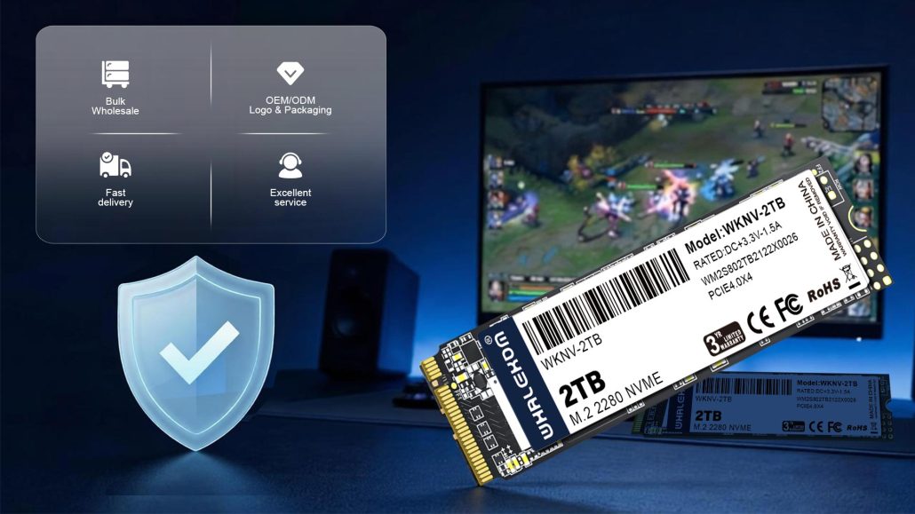 2TB M.2 PCIe 4.0 NVMe SSD