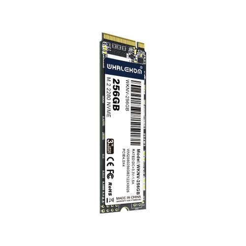 256GB M.2 2280 PCIe 4.0 NVMe SSD side view