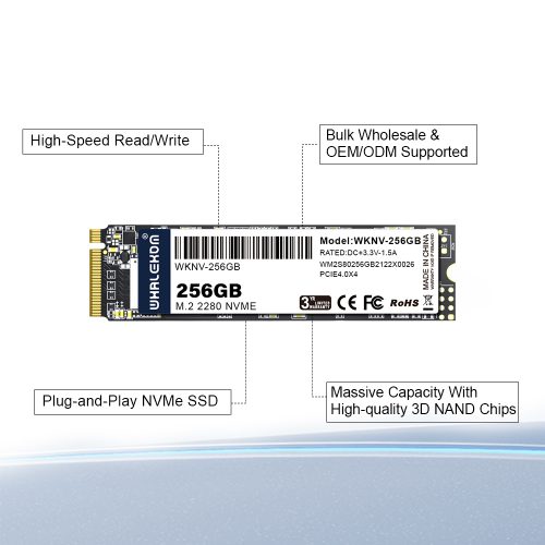WHALEKOM Gen4 NVMe SSD M.2 connector detail