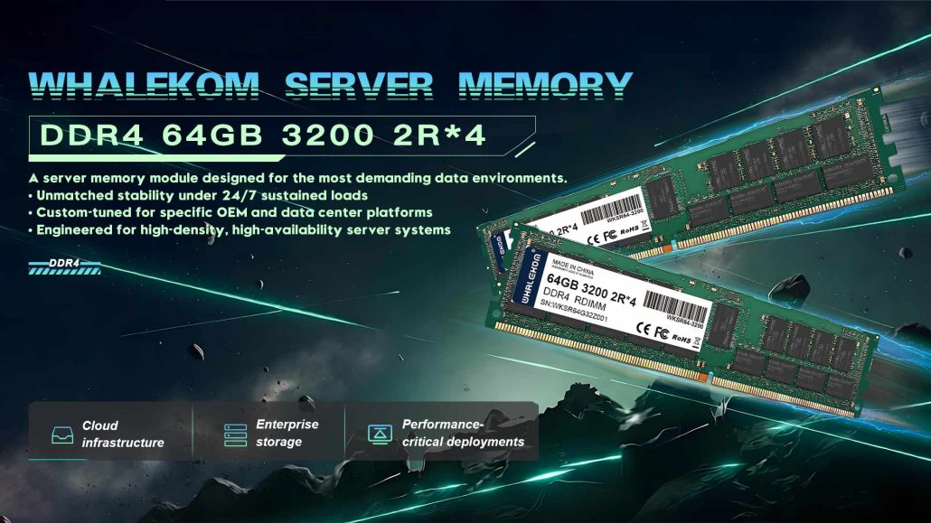 64GB DDR4 RDIMM Server Memory