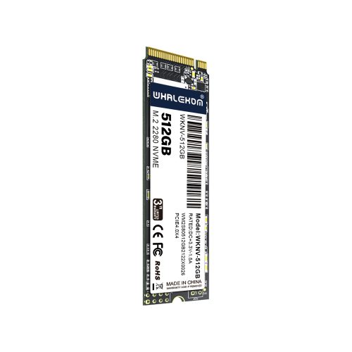 512GB M.2 2280 PCIe 4.0 NVMe SSD side view