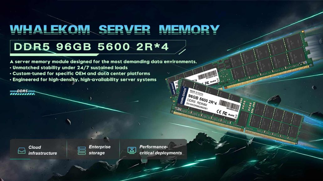 ECC server memory for data center