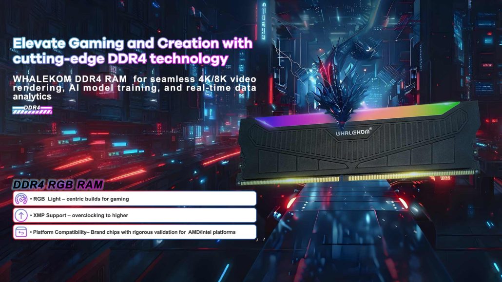 DDR4 RGB RAM Black