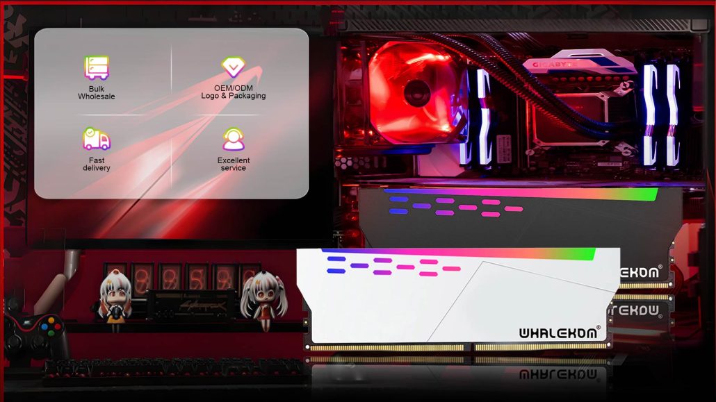DDR5 RGB Gaming RAM 16GB XMP