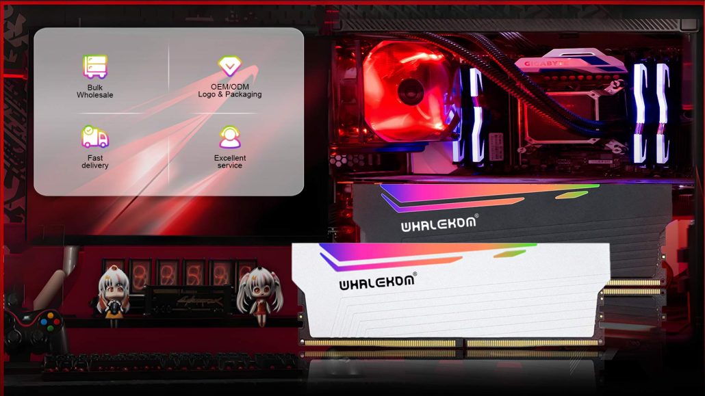 DDR5 RGB Gaming RAM 32GB XMP