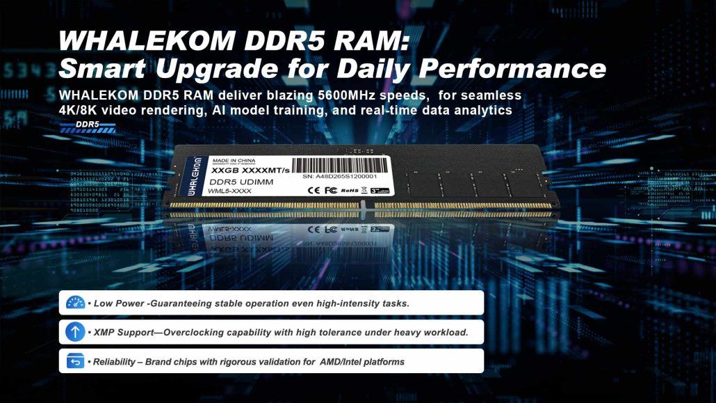 DDR5 UDIMM black
