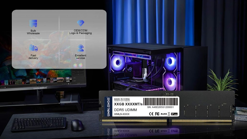 DDR5 UDIMM black